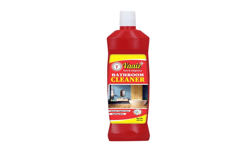Vaaiz Bathroom Cleaner Liquid - 5 Litre Value Pack | Tough on Hard Water Stains & Soap Scum | Acid-Free Deep Cleaning Action | Refreshing Fragrance | Safe for Tiles & Fittings
